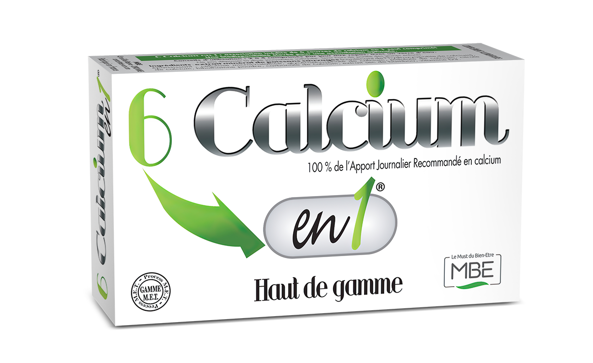 Calcium 6 in 1 • MBE • Le Must du Bien-Être